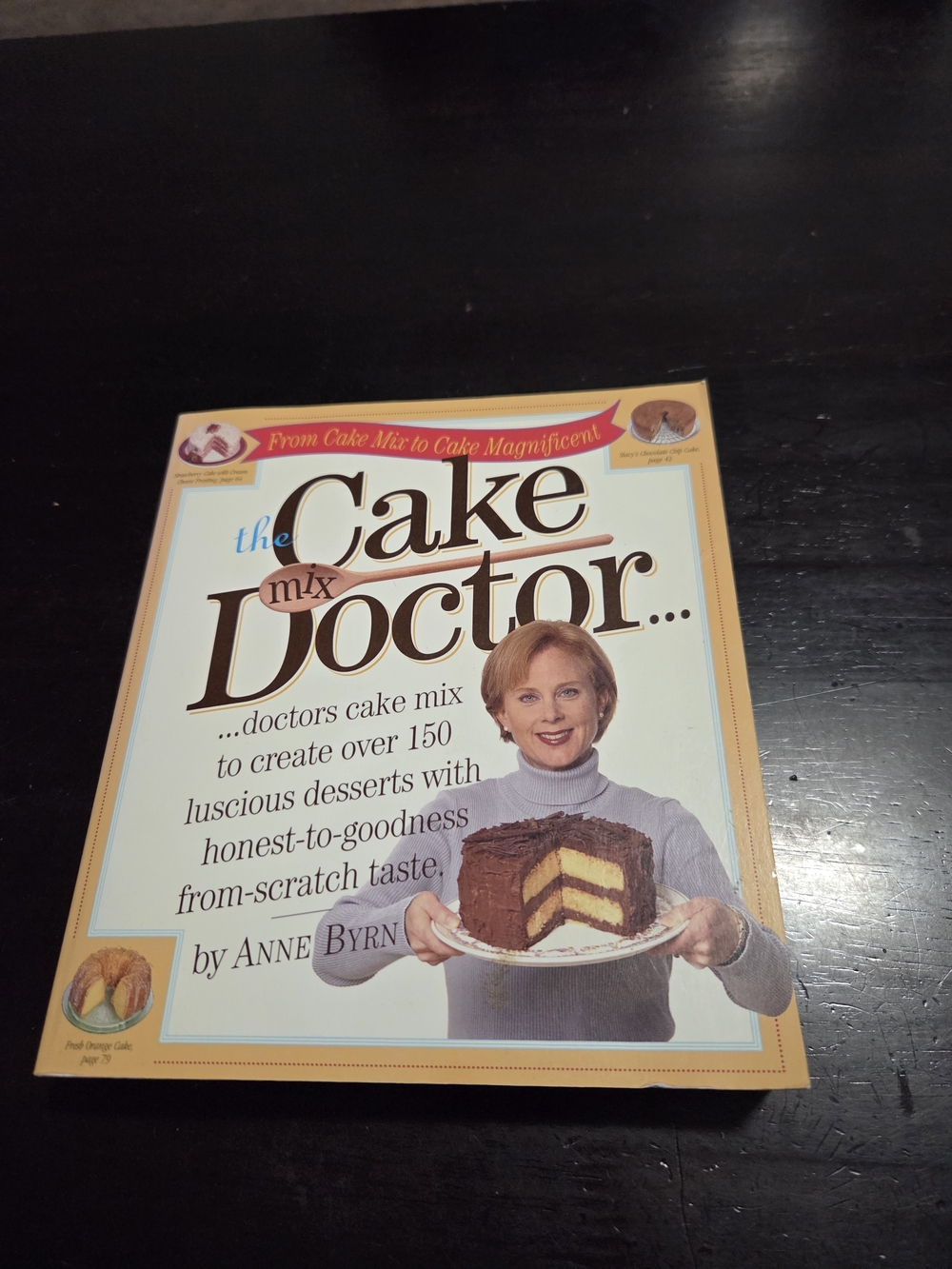 The Cake Doctor Mix - Cookbook by Anne Byrn (Cream Cover)